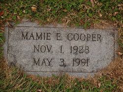 Mamie Elizabeth <I>Lee</I> Cooper 