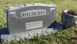 Ada I. <I>Backus</I> Rhuberry 