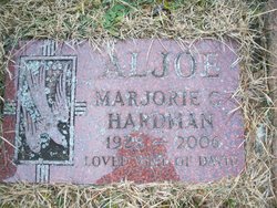 Marjorie <I>Hardman</I> Aljoe 