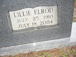 Lillie Bell <I>Elrod</I> Allen 