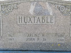 Arline Marie <I>Rider</I> Huxtable 
