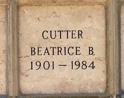 Beatrice B Cutter 
