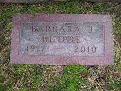 Barbara Manley <I>Jordan</I> Budde 