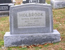 Dona <I>Harmon</I> Holbrook 