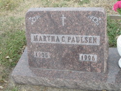 Martha C <I>Koopman</I> Paulsen 