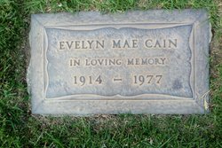 Evelyn Mae Cain 