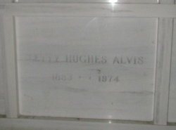 Angeline Leticia “Letty” <I>Hughes</I> Alvis 
