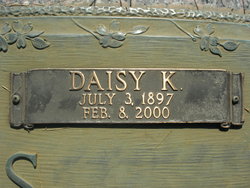 Daisy <I>Kidd</I> Evans 