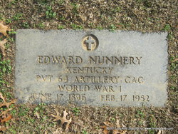 Pvt Edward Nunnery 