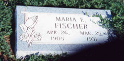 Maria Elizabeth <I>Schmidt</I> Fischer 