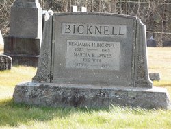 Marcia E. <I>Dawes</I> Bicknell 