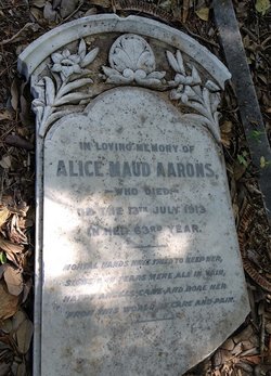 Alice Maud Aarons 