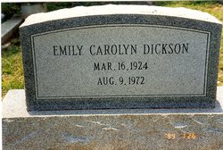 Emily Carolyn Dickson 