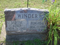 Surline Frances <I>Asher</I> Winder 