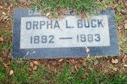 Orpha Lean <I>Pierce</I> Buck 
