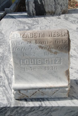 Elizabeth <I>Weber</I> Gitz 