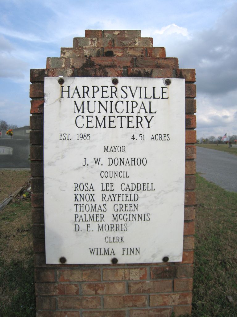 Harpersville Garden of Memories Cemetery