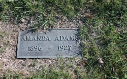 Amanda <I>Cook</I> Adams 