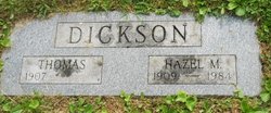 Hazel May <I>Hodgson</I> Dickson 
