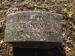 Jane Isabelle <I>Peck</I> Tennent 