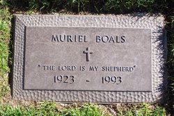 Muriel Jennie Ruth <I>Tucker</I> Boals 