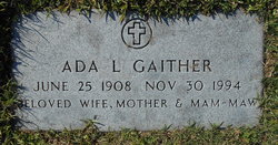 Ada L. <I>Matthews</I> Gaither 