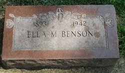 Ella May <I>Catlow</I> Benson 