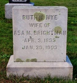 Ruth Helen <I>Nye</I> Brightman 