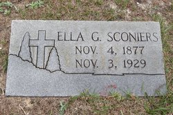 Ella V. <I>Garrett</I> Sconiers 