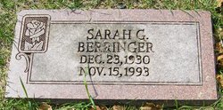 Sarah G Berringer 