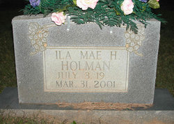 Ila Mae <I>Harris</I> Holman 