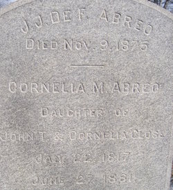 Cornelia M. <I>Close</I> Abreo 