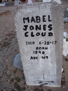 Mabel <I>Jones</I> Cloud 