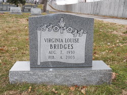Virginia Louise <I>Riddle</I> Bridges 