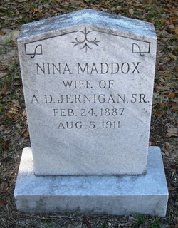 Nina <I>Maddox</I> Jernigan 