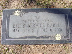 Betty Bernice <I>Merrell</I> Harris 