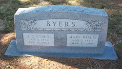 Mary Willie <I>Smith</I> Byers 