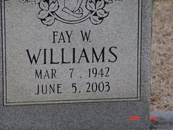 Fay W. Williams 
