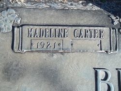 Madeline <I>Carter</I> Bewley 