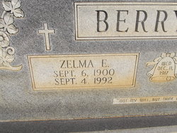 Zelma Elizabeth <I>Faulkner</I> Berryman 