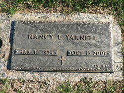 Nancy Lucille <I>Boyer</I> Yarnell 
