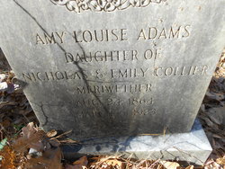 Amy Louise <I>Meriwether</I> Adams 