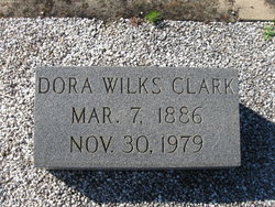 Dora Ann <I>Wilks</I> Clark 