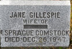 Jane <I>Gillespie</I> Comstock 