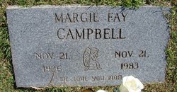 Margie Fay <I>Charest</I> Campbell 