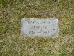 Mary Hannah <I>MacDonald</I> Judkins Hammond 