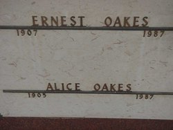 Alice Marie Oakes 