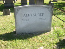Frank William Alexander 