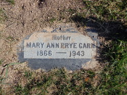 Mary Ann <I>Prye</I> Garn 