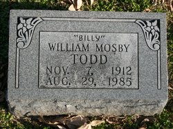 William Mosby “Billy” Todd 